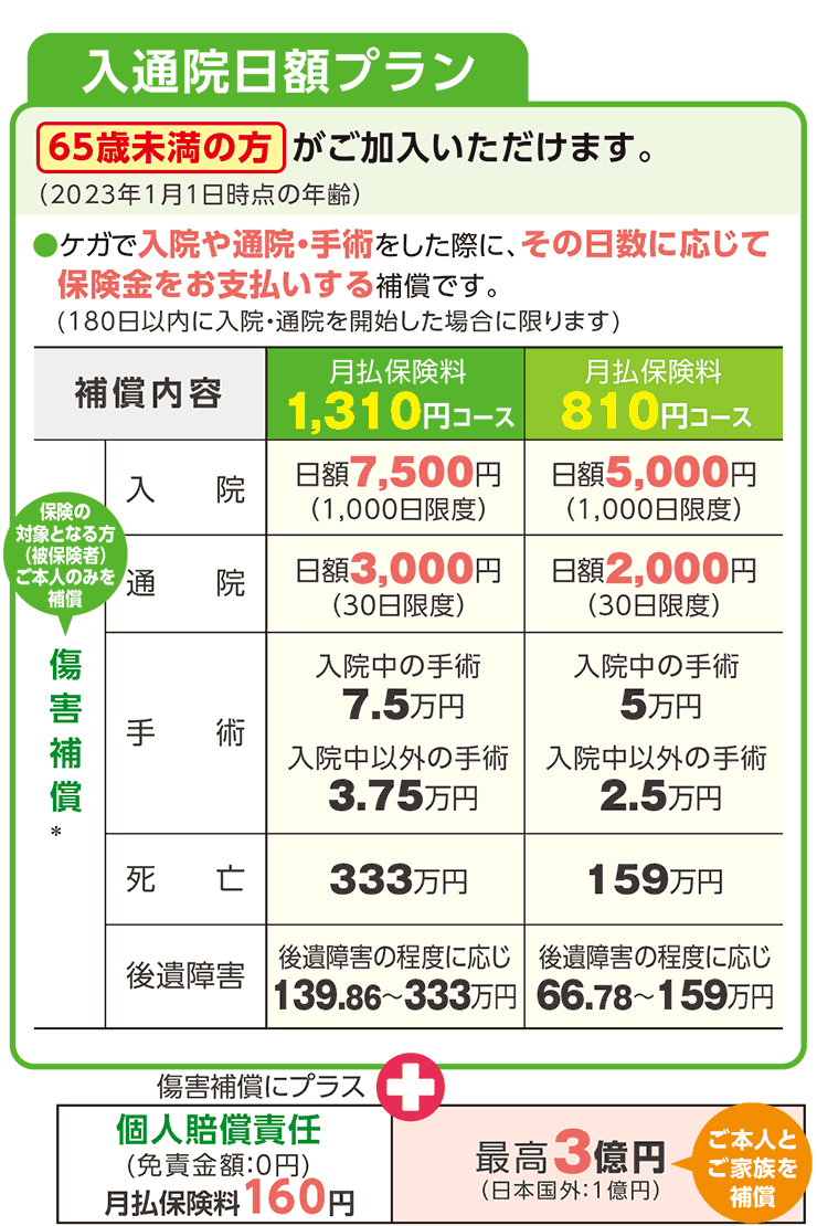 入通院日額プラン